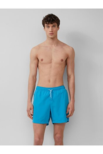 s.Oliver Men's Regular Fit Swim Shorts, Light Blue, L
