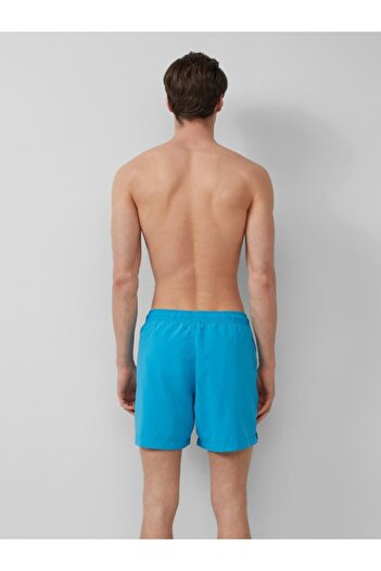 s.Oliver Men's Regular Fit Swim Shorts, Light Blue, L