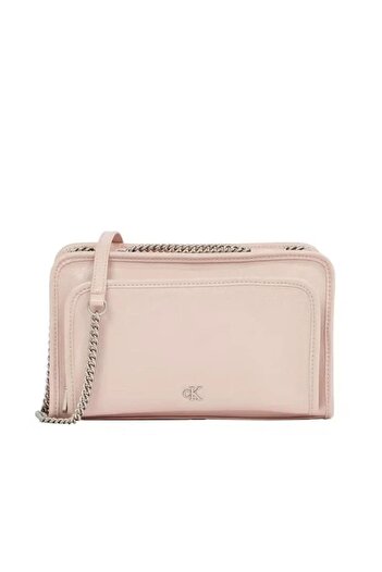 Calvin Klein Utility Dbl Zip Camera Bag25 Women's Pink Crossbody Bag K60K613046-Tfq