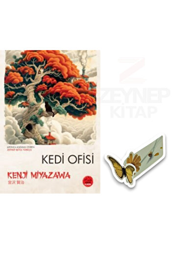 Dokuz Yayınları Kedi Ofisi Japon Klasikleri - Kenji Miyazawa(Özel Tasarım Hareketli Kelebek Ayraç Hediye)