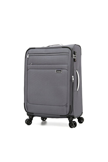 Titan Softside Luggage 3-Piece Set-grey