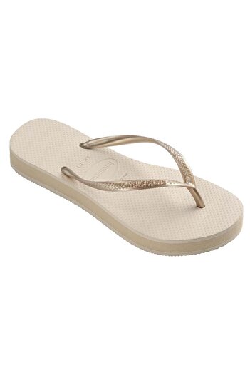 Havaianas Hav.Slim Flatform Women's Beige Slippers 4144537