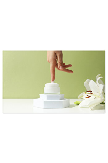 StoryGift Romania Canvas Painting Hand Cream With Floral Aroma On Light Background Delicate Care Offer More