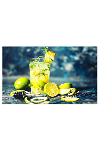 StoryGift Romania Canvas Print - Delicious Snacks: Enjoying Cocktails