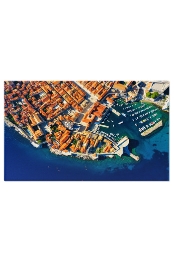 StoryGift Romania Canvas Painting Aerial View Of Summer, Aerial Croatia, Dubrovnik, Croatia, City, Tourism 1725