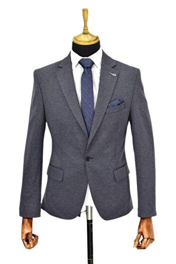 Suitmen Чоловічий спортивний піджак з двома розрізами BGL-ST04566