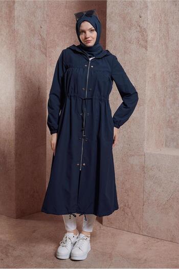 Alvina Hooded Trench Coat 10873 - Stylish and Comfortable