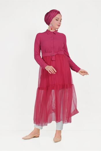 Alvina 40491 Model Tulle Tunic