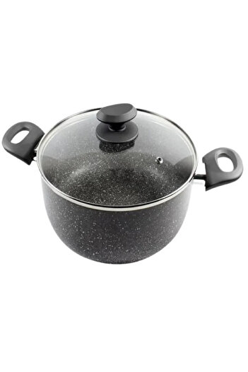 BRIO Forged aluminum saucepan with lid, capacity 4.8l, diameter 24x11 cm, induction base