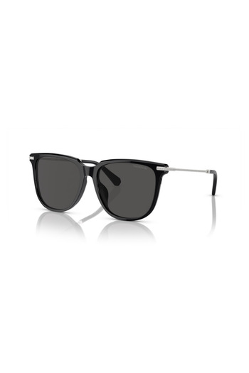 Swarovski Women's Sunglasses Swarovski SK6015D 100187 55, Plastic, Black, 55 mm