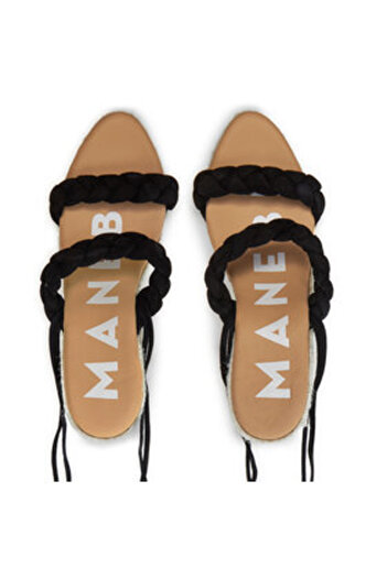Manebi women's espadrilles K 1.0 WE black