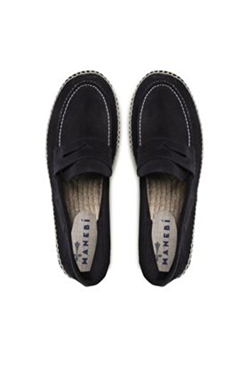 Manebi espadrile bărbătești MOCASINI ESPADRILE K 1.5 albastre