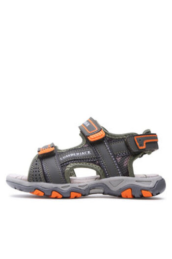lumberjack boy's sandals SB07606-027 green