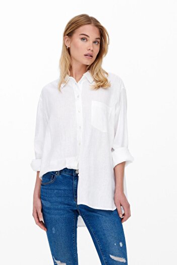 ONLY 15259585 Onltokyo L/S Lin Bl Shirt Pnt Noos Women's Shirt