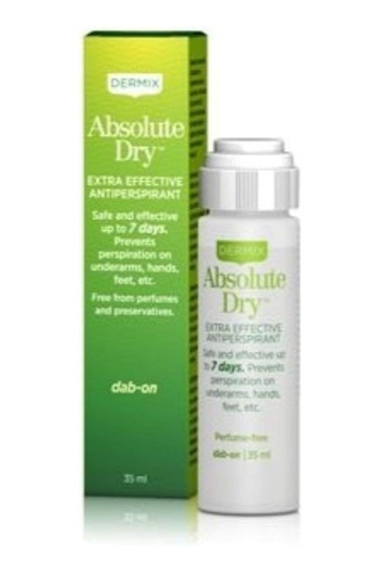 Dermix Absolute Dry Dab On Anti Perspirant, 35 ml
