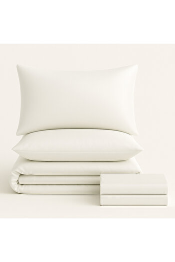 Pazar Home Bedding James Bamboo Luxury Mattress Topper, 8 Pieces, King Size, with Removable Filling 260*240+5 cm for Two People - Bazaar Home
