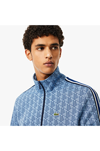 Lacoste Classic Erkek Mavi Eşofman Üstü