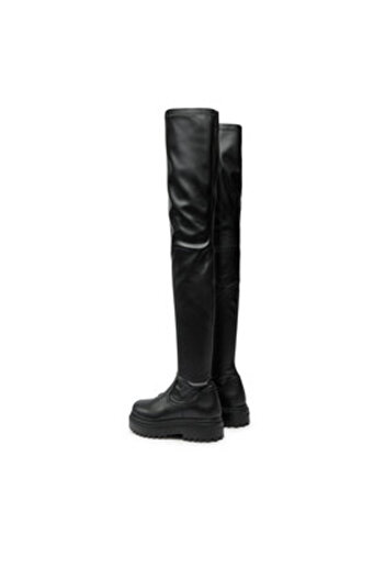 LE SILLA women's musketeer boots 6487V020M1PPFAK black