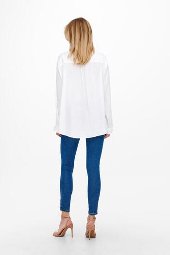 ONLY 15259585 Onltokyo L/S Lin Bl Shirt Pnt Noos Women's Shirt