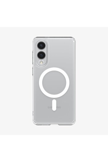 Spigen Ultra Hybrid MagFit for Samsung Galaxy S25 EDGE case cover [MagSafe compatible] - Clear White