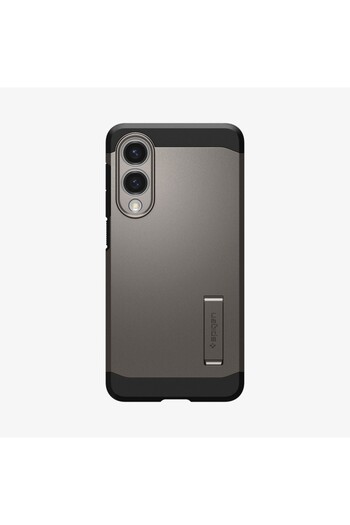 Spigen Tough Armor MagFit AI for Samsung Galaxy S25 EDGE case cover [MagSafe Compatible] - Gunmetal