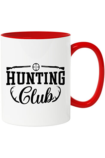 StoryGift Romania Mug for hunting enthusiasts with the text "Hunting club" - hunting club, With ,STG