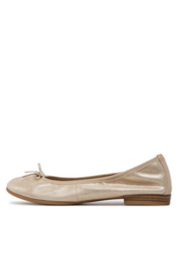 Tamaris tamaris women's ballerinas 1-22116-41 gold-colored