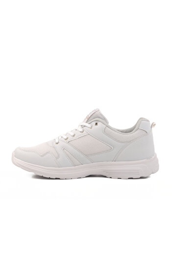 AYAKMOD Ανδρικά αθλητικά παπούτσια White Mesh Light Large Size 020 M
