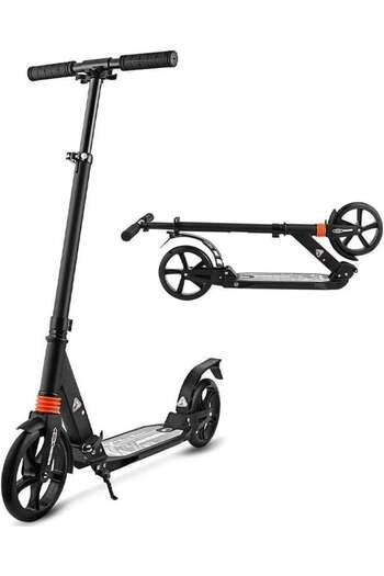 Fitness World Scooter for Adults with Dual Suspension