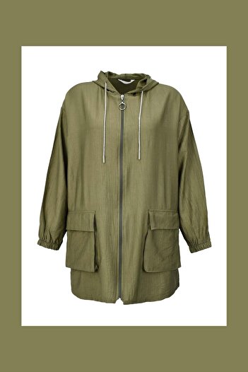 birizmoda Summer Hooded Cap -Green