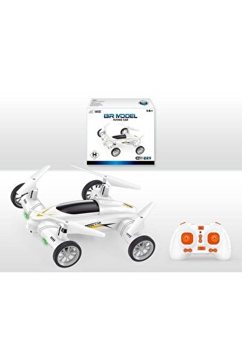 rexa Friction Powered Kids Drone Car Toy, Look Like A Drone Pack Of 1 (WHITE)