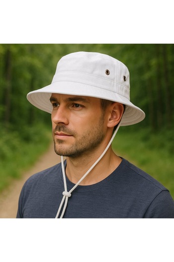 WOHOME Snap Fastener Cloth Fedora Hat Unisex Does Not Sweat