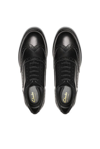 CLARKS Women's Oxfords 26178709 Black