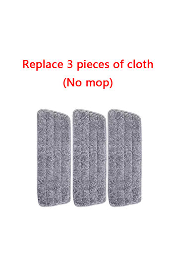 Choice Replace 3 cloth Spray Mop Broom Set Magic Flat Mops For Floor Home Cleaning Tool Brooms Household Wi