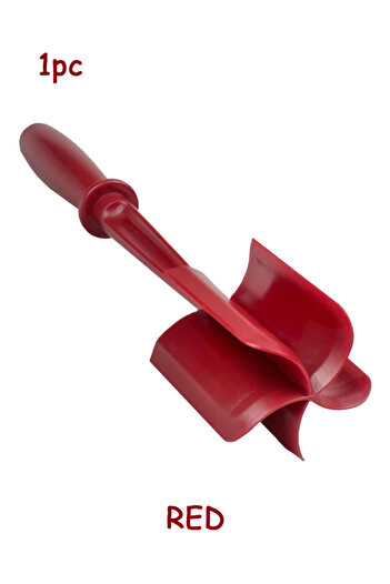 Choice Red 1pc 1/2pcs Kitchen Meat Chopper Ground Beef Masher Mixing, Grinding and Pounding Spatula Meat Sc