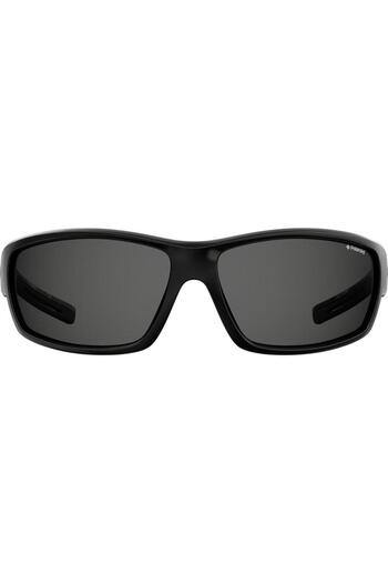 Polaroid Polarized Sunglasses Men Polaroid PLD 7029/S 807/M9, Plastic, Black, 68 mm