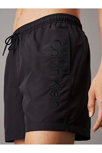 Calvin Klein Siyah Erkek Şort Mayo KM0KM01166BEH