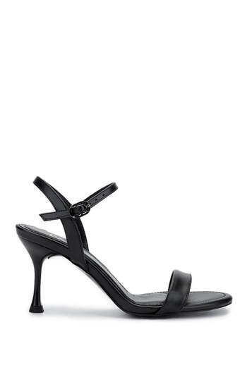 Tamer Tanca Women's Vegan Black Heeled Shoes