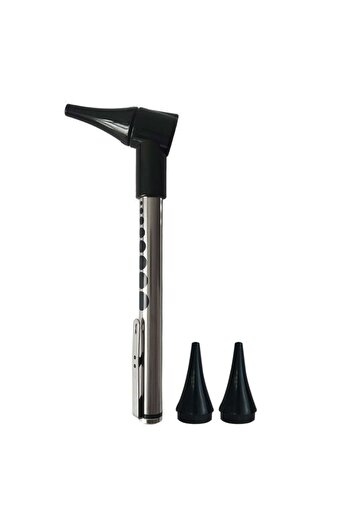 Gima GIMA mini portable otoscope with flashlight, 31300, 3 ear specula, Silver