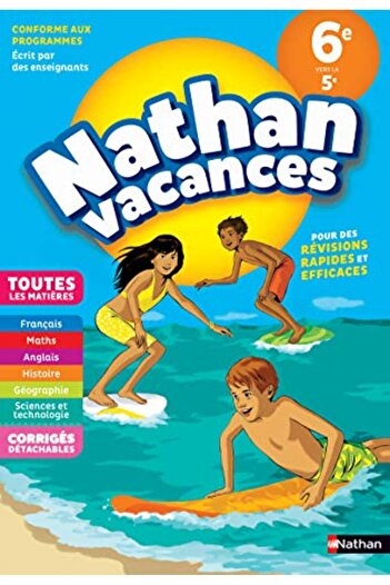 NATHAN Cahier De Vacances Collège Tout En Un 6Ème5Ème