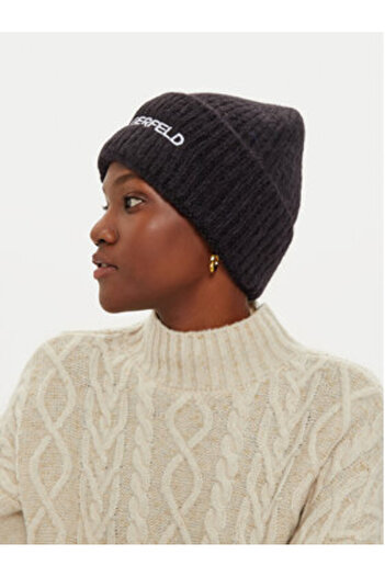 Karl Lagerfeld Women's Hat 246W3411 Black