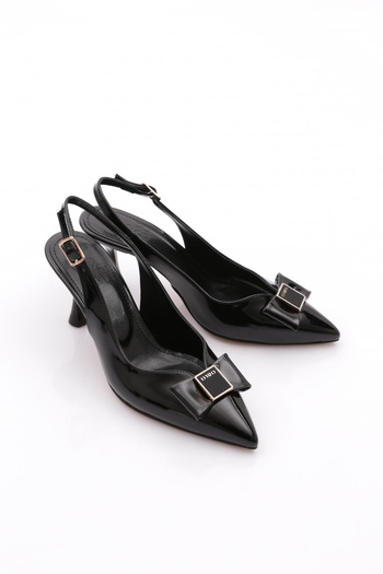 DGN 25643 Women's Buckle Heeled Shoes