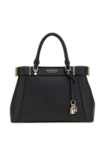 Guess ANADELA 3 COMP SATCHEL fekete női kézitáska HWBG9633060-BLA