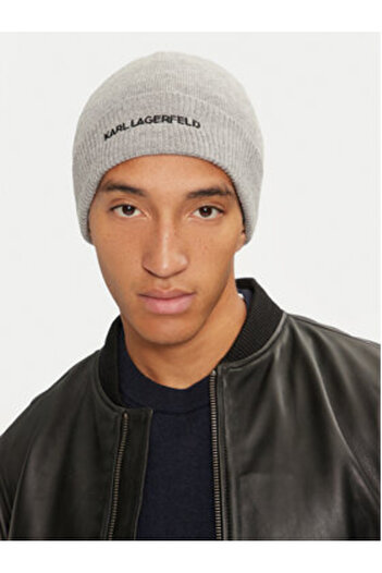 Karl Lagerfeld men's hat 246M3320 grey