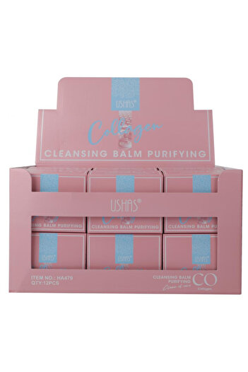 BaoBao USHAS Purifying Cleansing Balm with Collagen – Deep Cleansing and Hydrating, 63g