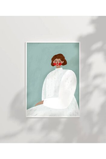 VOGLOO Frameless Poster Serene Portrait