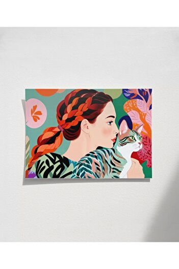 VOGLOO Frameless Poster Chant of Colors