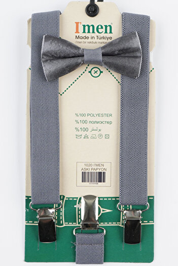 Entel BOY'S PANT STRAP and BOW TIE 1-12 YEARS COMPATIBLE