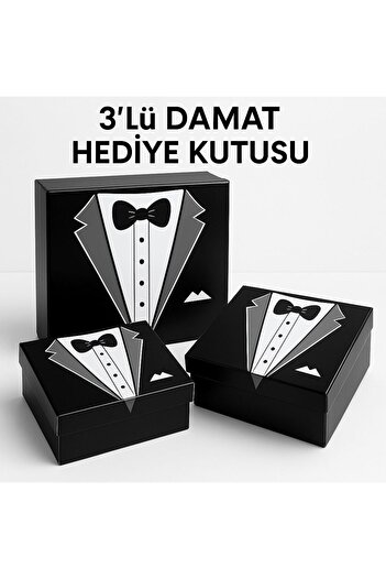 long way Damat Kolisi, Söz Nişan Damat Kutusu, Damat Bohçası 3 Boy