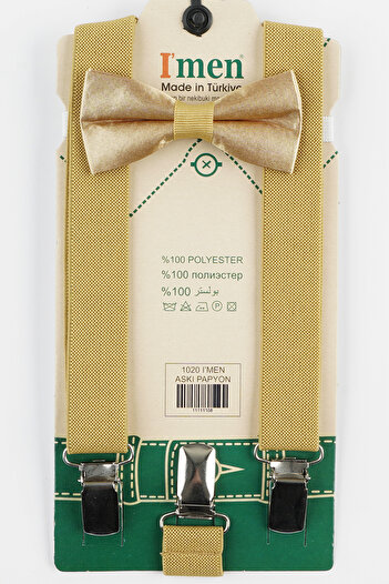 Entel BOY'S PANT STRAP and BOW TIE 1-12 YEARS COMPATIBLE